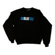 BLUETILE THROWBACK 2010 LOGO CREWNECK BLACK on Sale