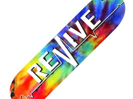 REVIVE SKATEBOARDS TIE DYE LIFELINE Online Hot Sale