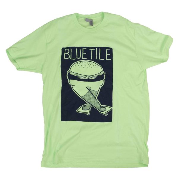 BLUETILE X BLACKMON FUR BURGER T-SHIRT FIREFLY GREEN Cheap