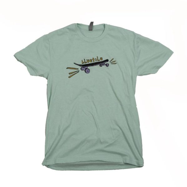 BLUETILE X STREET CANOE  BLUETILE  T-SHIRT MINT   PURPLE For Discount