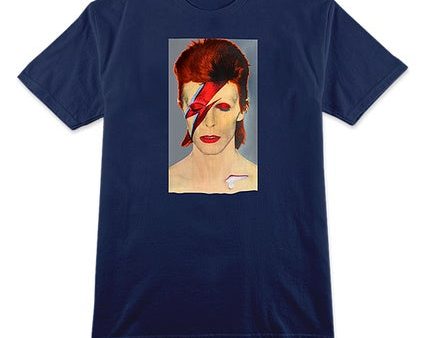 PRIME JASON LEE BOWIE T-SHIRT NAVY Sale