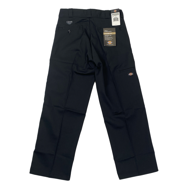 BLUETILE DOUBLE KNEE WORK PANT BLACK Cheap