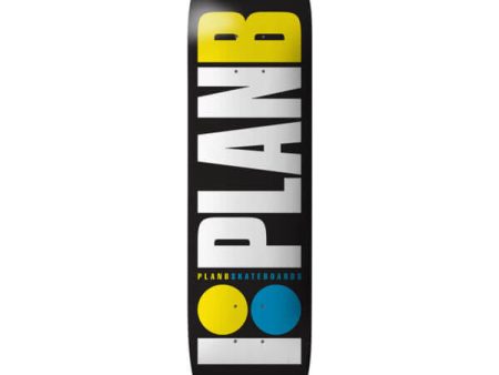 PLAN B OG NEON 8.25 YELLOW BLUE Hot on Sale