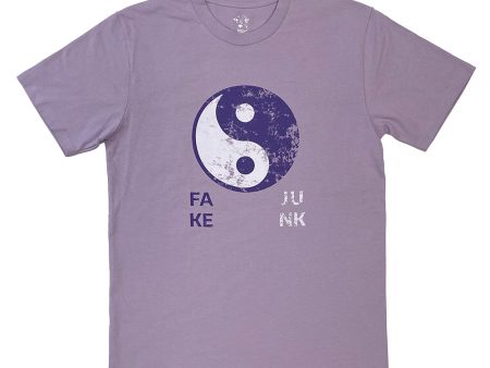 FAKE JUNK PERFECT BALANCE T-SHIRT LAVENDER Sale