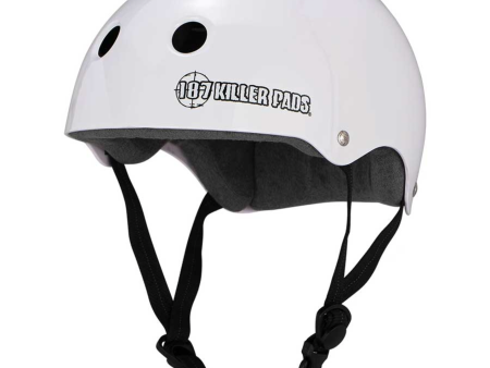 187 PRO SWEATSAVER HELMET GLOSS WHITE Discount