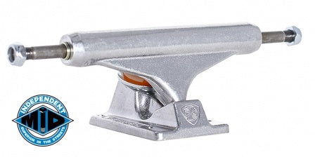 INDEPENDENT MID 144 POLISHED TRUCKS (SET OF TWO) Hot on Sale