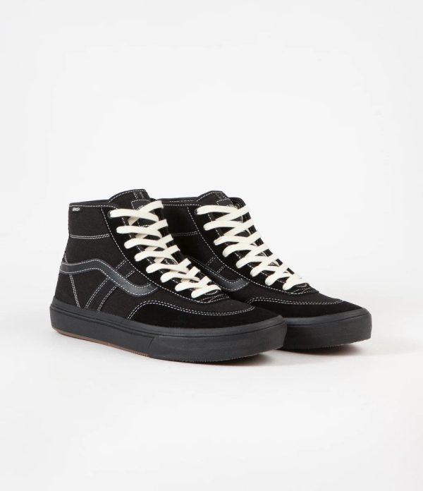 VANS CROCKETT HIGH PRO BLACK BLACK Online Hot Sale