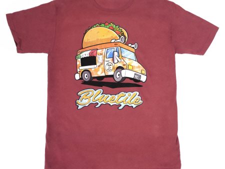 BLUETILE MUNCHIES TACO TRUCK T-SHIRT CAYAN Hot on Sale