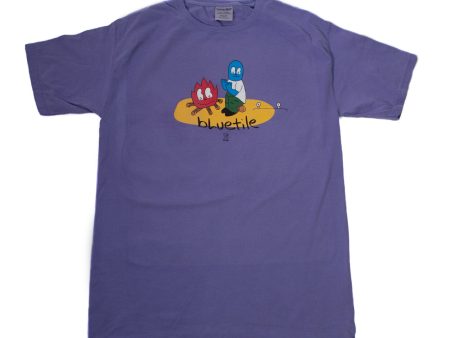 BLUETILE CAMP FIRE T-SHIRT LAVENDER on Sale