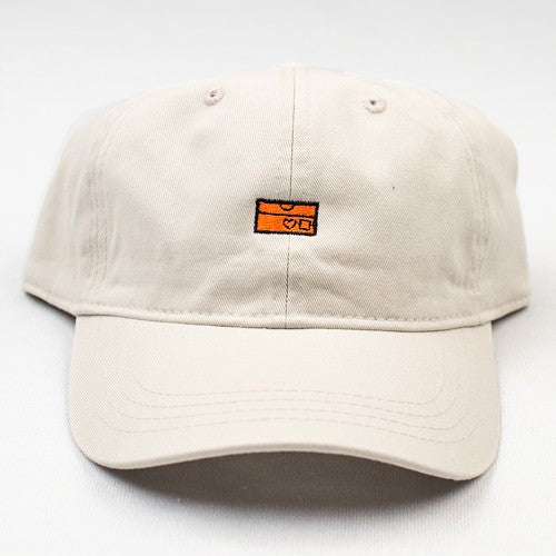 BLUETILE LOVEBOXES DAD HAT ORANGE   CREAM For Discount