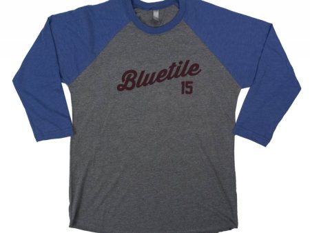 BLUETILE 15 YEARS RAGLAN ROYAL   GREY Fashion