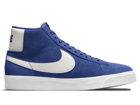 NIKE SB BLAZER MID DEEP ROYAL BLUE   SAIL Online Sale