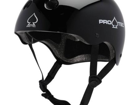 PRO-TEC CLASSIC GLOSS BLACK- HELMET Sale