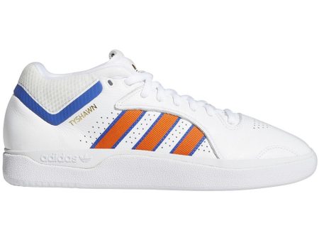 ADIDAS TYSHAWN  KNICKS  WHITE   ORANGE   TEAM ROYAL BLUE Hot on Sale