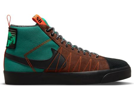 NIKE SB BLAZER MID PREMIUM NOBLE GREEN   BLACK Online