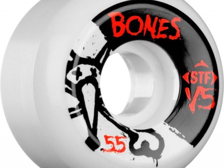 BONES WHEELS STF V5 , WHITE  BLACK Sale