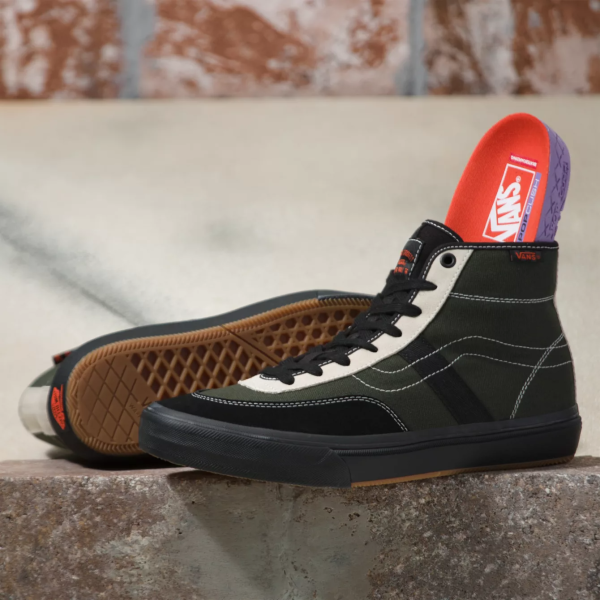 VANS CROCKETT HIGH FOREST   BLACK Online Hot Sale