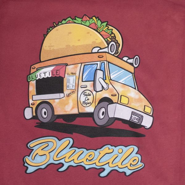 BLUETILE MUNCHIES TACO TRUCK T-SHIRT CAYAN Hot on Sale