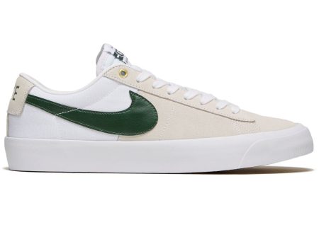 NIKE SB BLAZER LOW PRO GT WHITE FIR-WHITE For Cheap