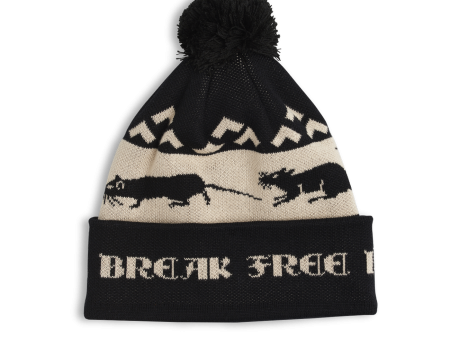 LAST RESORT AB RAT RACE BEANIE BLACK Hot on Sale