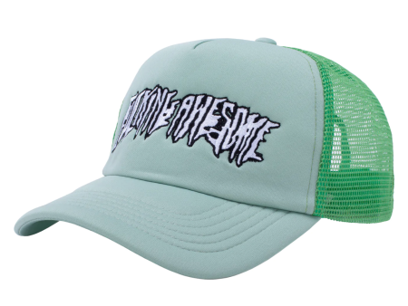 FUCKING AWESOME STRETCHED STAMP MESH SNAPBACK GREEN Supply