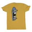 BLUETILE X STREET CANOE SKATE BORED SHIRT YELLOW Online Sale