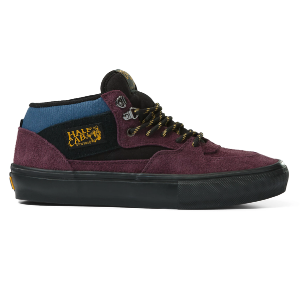 VANS SKATE HALF CAB OUTDOOR PURPLE   BLACK For Discount