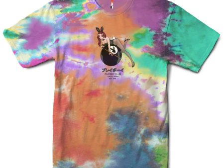 COLOR BARS PLAYBOY 8 BALL TIE DYE TEE Online Sale