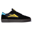 LAKAI X PACIFICO CAMBRIDGE BLACK GUM SUEDE Hot on Sale