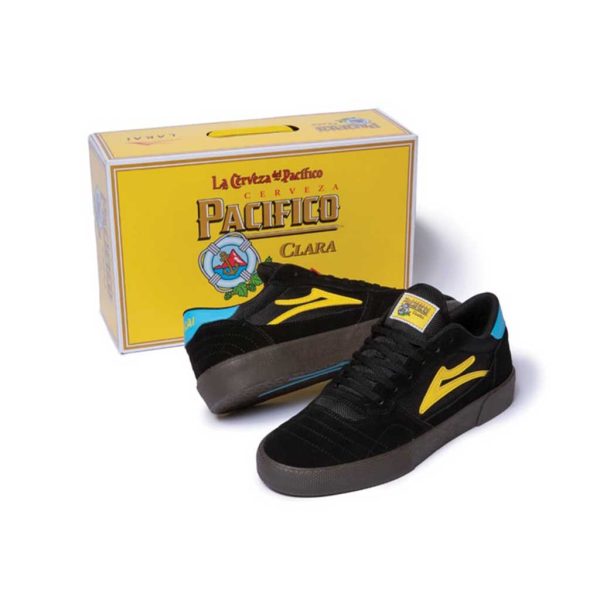 LAKAI X PACIFICO CAMBRIDGE BLACK GUM SUEDE Hot on Sale