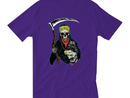 BLUETILE REAPER T-SHIRT PURPLE Cheap