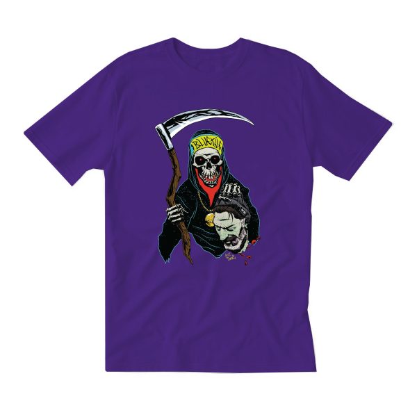 BLUETILE REAPER T-SHIRT PURPLE Cheap