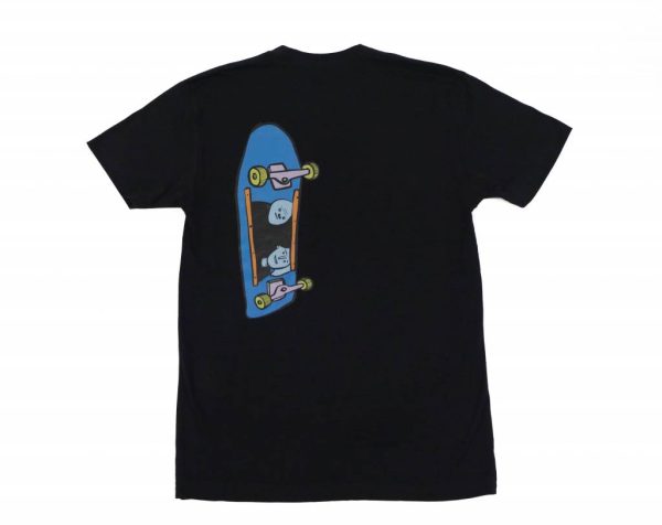 BLUETILE SKATE BORED T-SHIRT BLACK For Sale