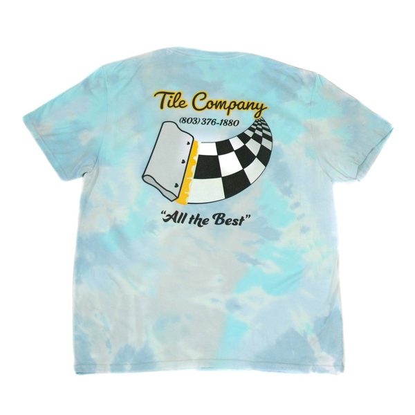 BLUETILE TILE CO T-SHIRT TIE DYE BLUE Supply