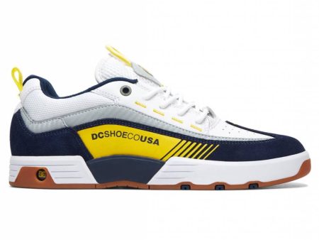 DC SHOES LEGACY 98 SLIM WHITE   YELLOW   NAVY Discount