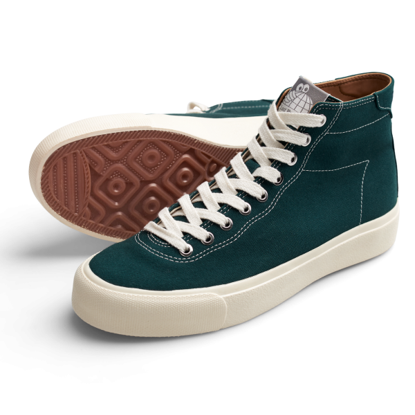 LAST RESORT AB VM001 HI CANVAS EMERALD WHITE on Sale