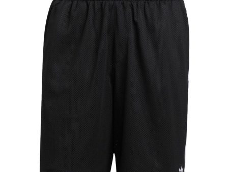 ADIDAS BBALL SHORT BLACK   WHITE Fashion