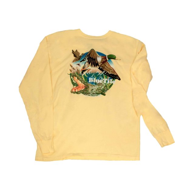 BLUETILE WILDERNESS DUCKS LONG SLEEVE SUMMER SQUASH For Discount