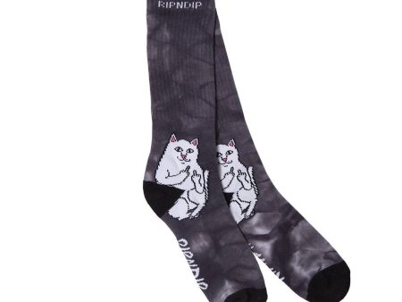 RIP N DIP LORD NERMAL SOCKS BLACK LIGHTNING OSFM Hot on Sale