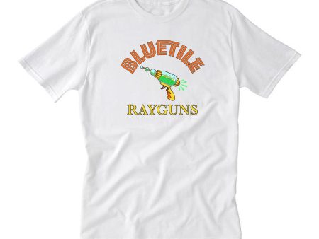 BLUETILE RAYGUN GRAPHIC T-SHIRT WHITE For Cheap