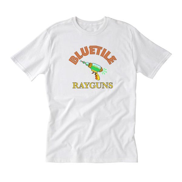 BLUETILE RAYGUN GRAPHIC T-SHIRT WHITE For Cheap