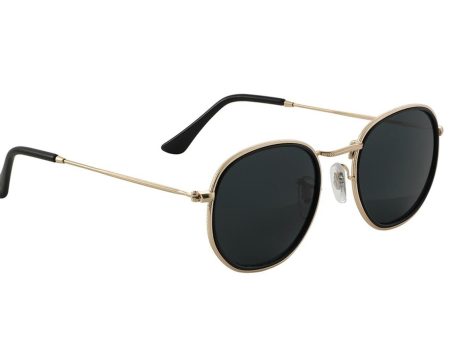 GLASSY SUNHATERS HUDSON POLARIZED BLACK GOLD Cheap