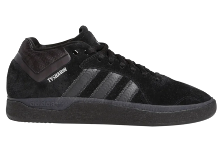 ADIDAS TYSHAWN X SPITFIRE BLACK   BLACK   SILVER METALLIC Cheap