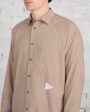 and wander Thermolite Fleece Base LS Shirt Beige Cheap