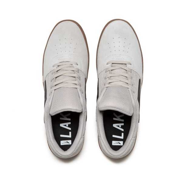 LAKAI BRIGHTON WHITE GUM SUEDE Sale