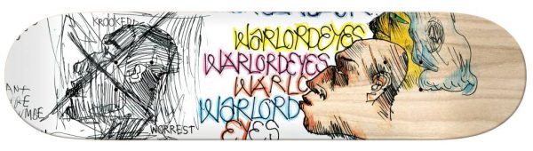 KROOKED BOBBY WORREST WARLORDEYE 8.25 Hot on Sale