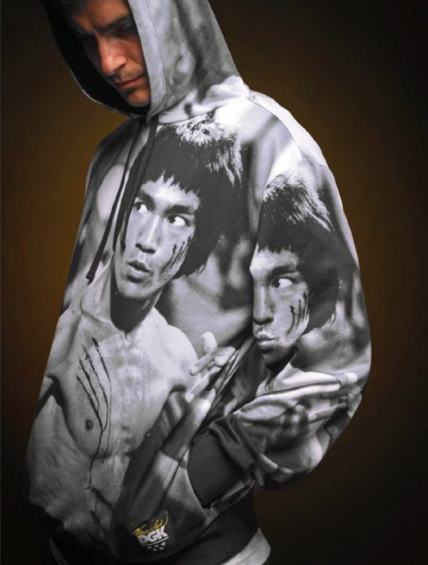 DGK X BRUCE LEE SCRATCH FLEECE HOODIE Supply