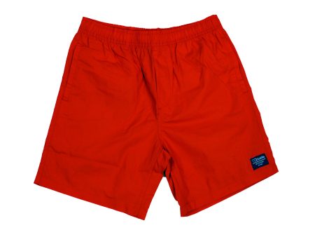 BLUETILE SURPLUS BEACH SHORT RED Online Sale