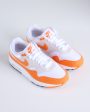 Nike Women s Air Max 1 Neutral Grey Safety Orange-White-Black on Sale