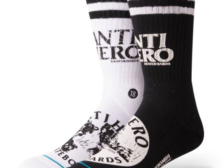 STANCE SOCKS ANTI HERO LARGE For Discount